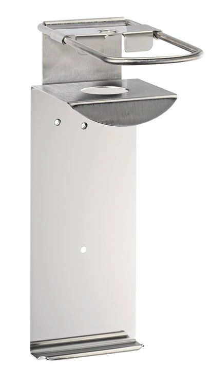 Wandhalterung Edelstahlhalter für 500 ml ohne Armhebel