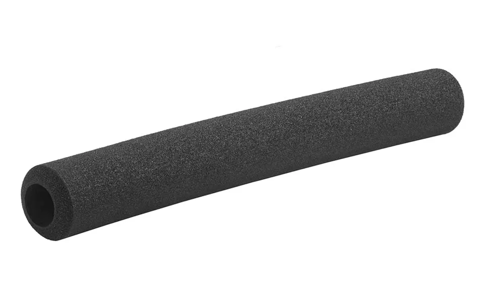 Rohrüberzug schwarz, 210 mm lang
