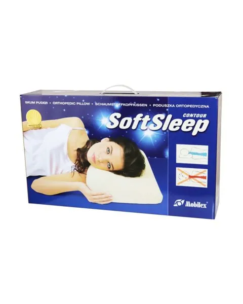 SoftSleep Contour Kopfkissen, 50 x 30 x 9-11.5 cm