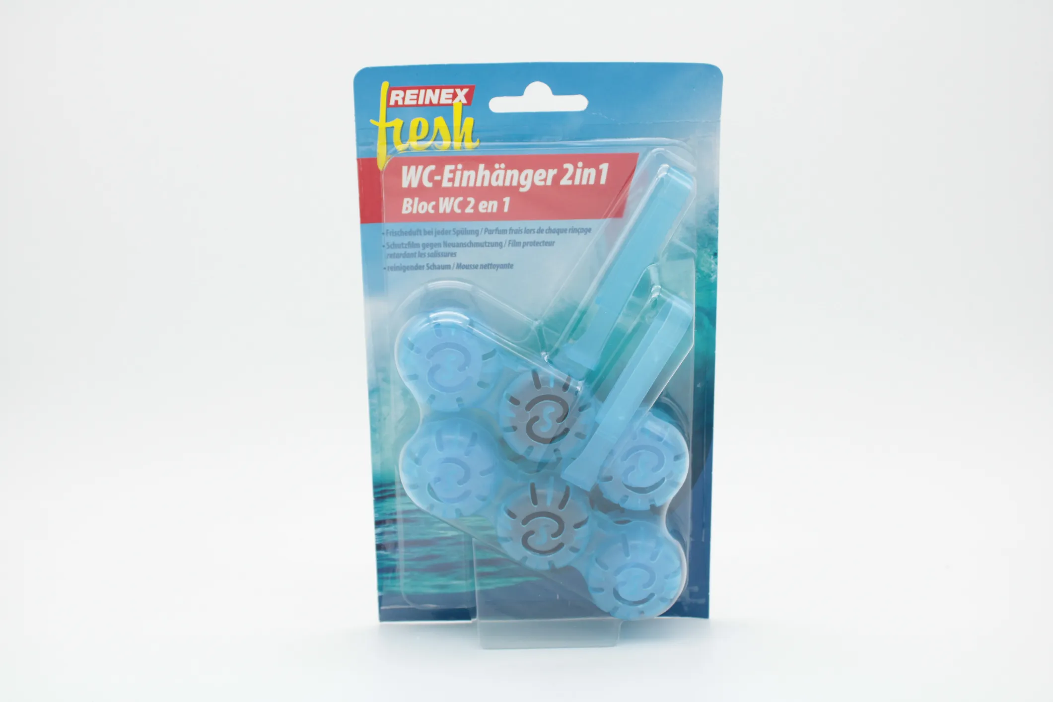 WC-Einhänger 2 in 1 Vorteilspackung 2 Stück