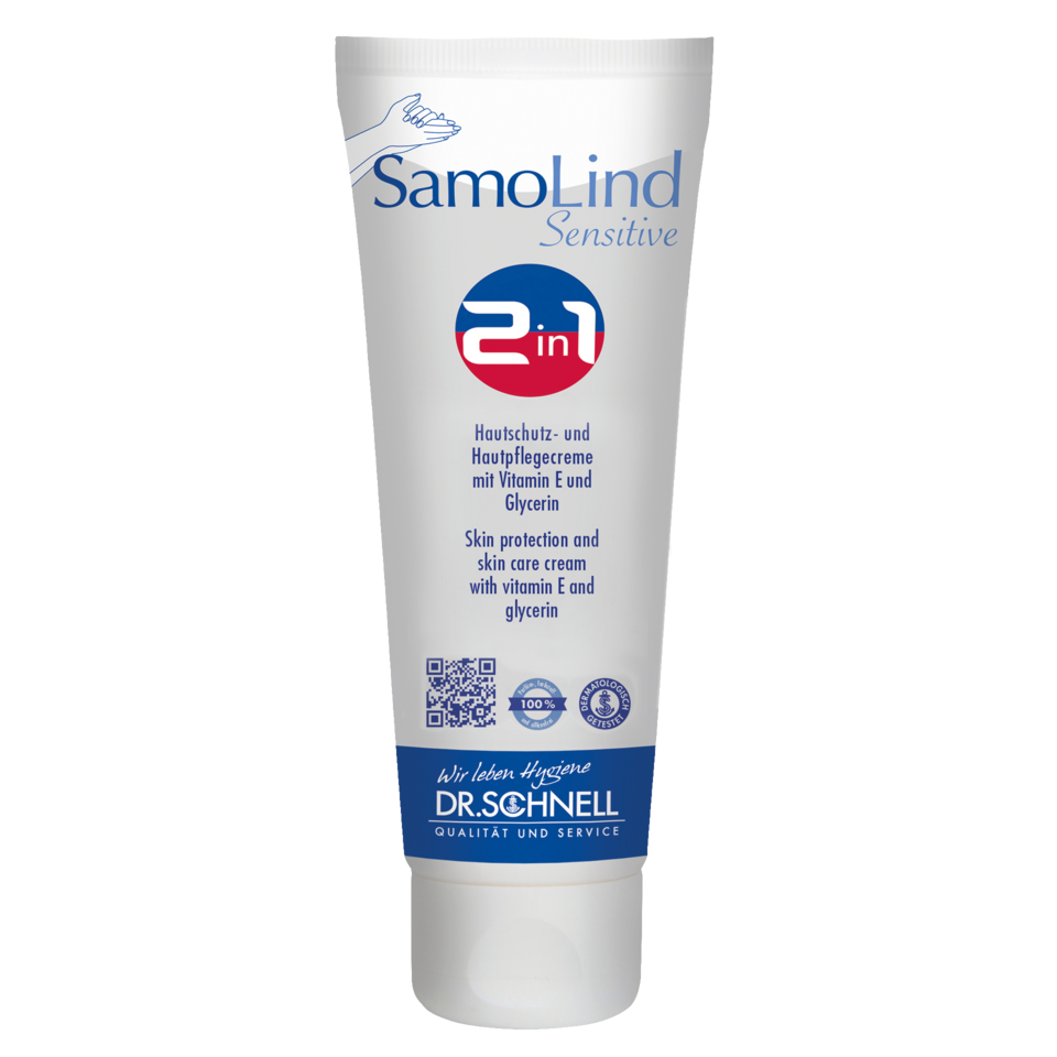 SAMOLIND SENSITIVE 2IN1- Hautschutz- und Hautpflegecreme