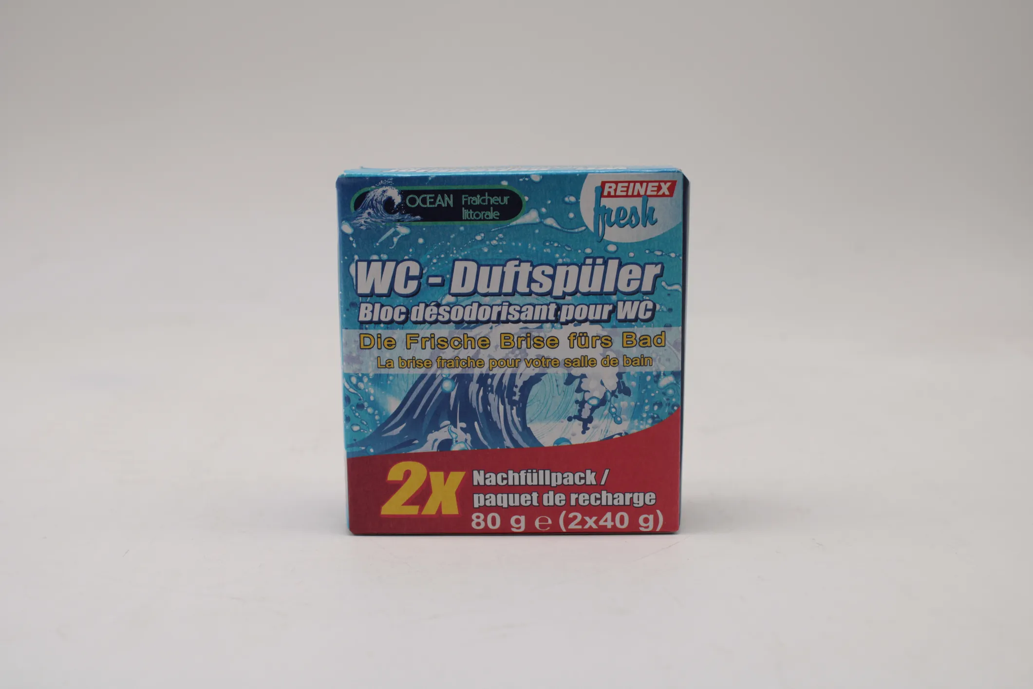 WC-Duftspüler Nachfüllpack 2x40 g Ocean