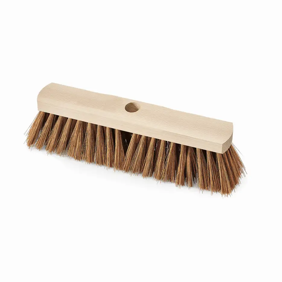 Industriebesen Polykokos mit Stielloch 30 cm