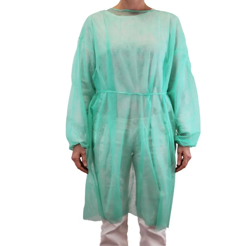 Vlieskittel PP, grün