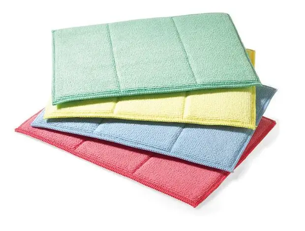 Mega Clean Mikrofaser Schwammtuch Rosa