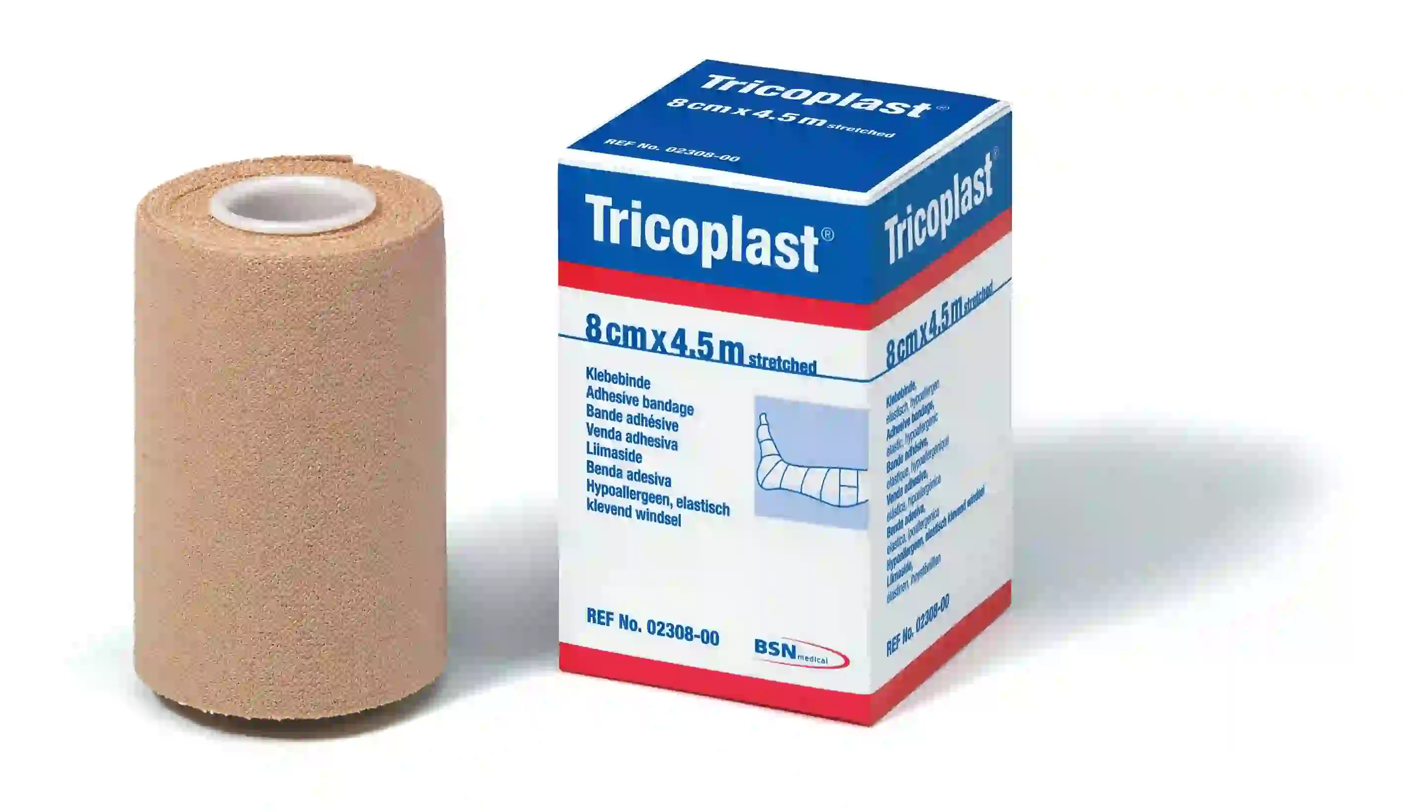 Tricoplast® Fixierbinde 2,5 m x 10 cm einzeln in Faltschacht