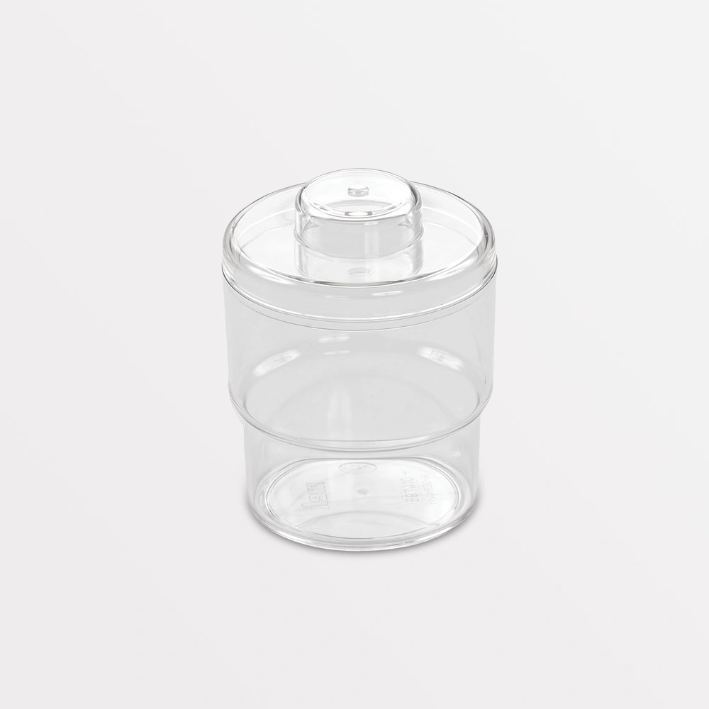 melijekt Tupferbecher PC glasklar