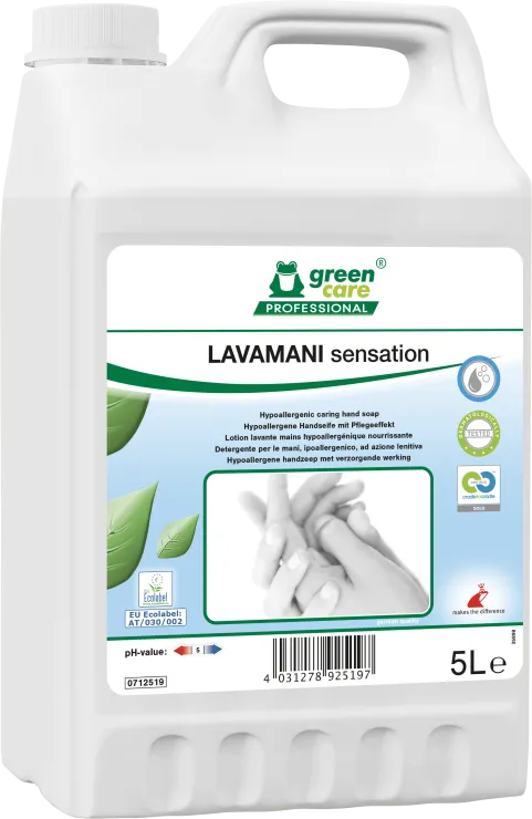 LAVAMANI sensation Hypoallergene Handseife mit Pflegeeffekt