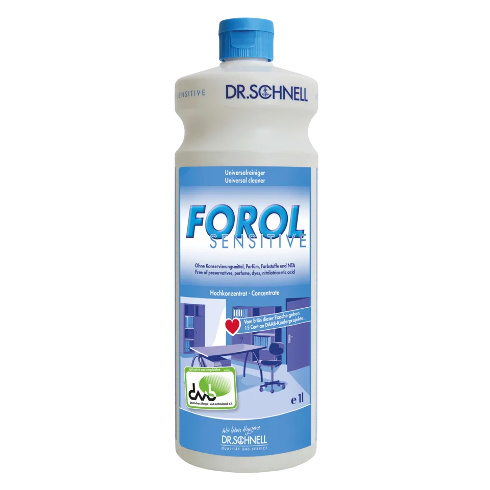 FOROL SENSITIVE Duft-, farbstoff-, konservierungsmittelfreie