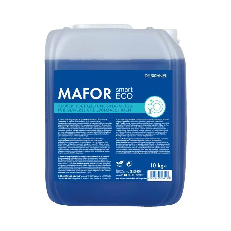 MAFOR smart ECO Saurer Hochleistungsklarspüler für gewerblic