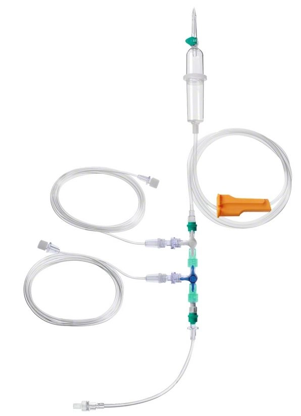 ProSet Intrafix SafeSet Infusionssystem 2-fach