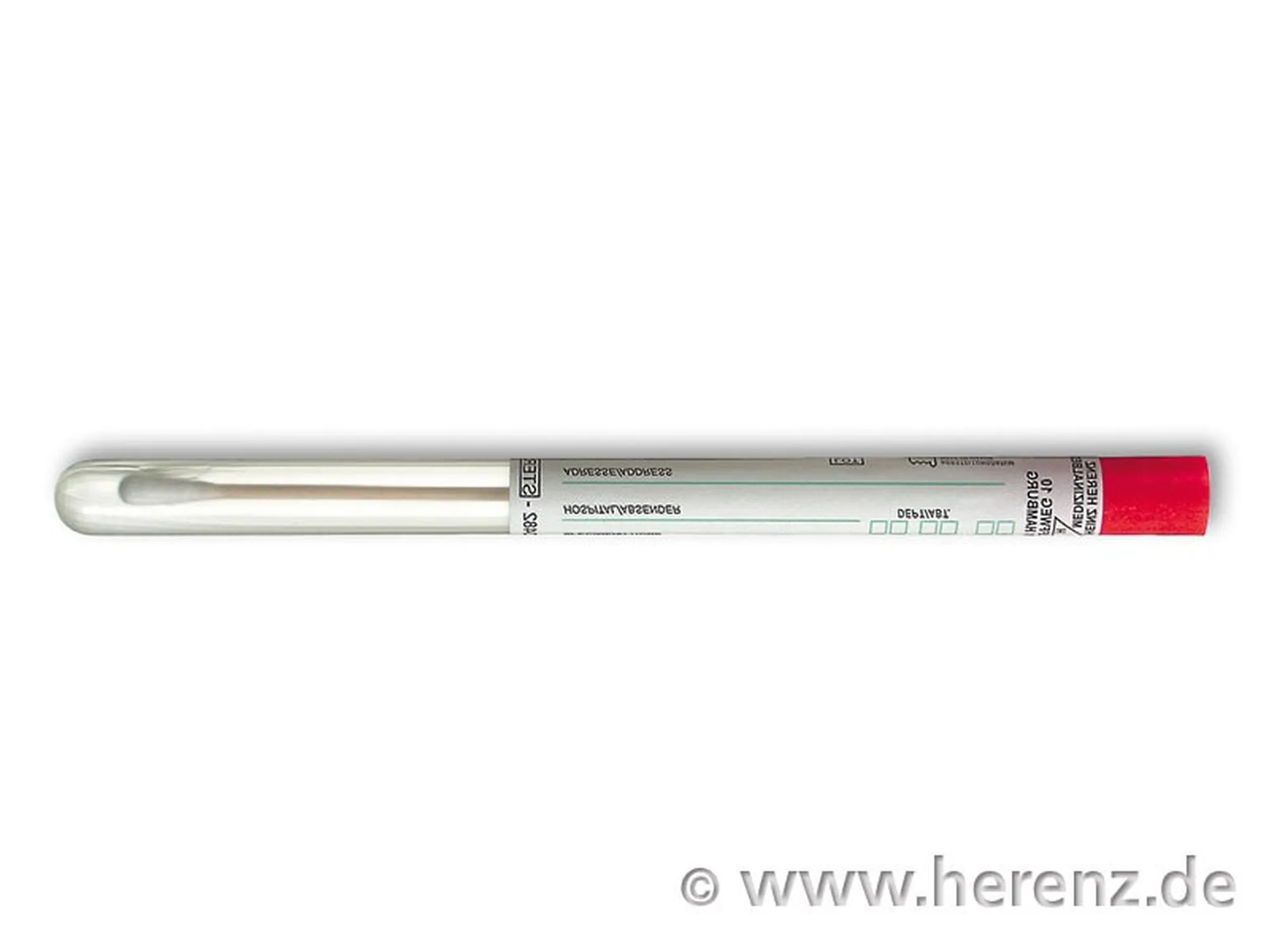 Dry swabs Holz - Peel Pack  ohne Medium, Holzstab, steril