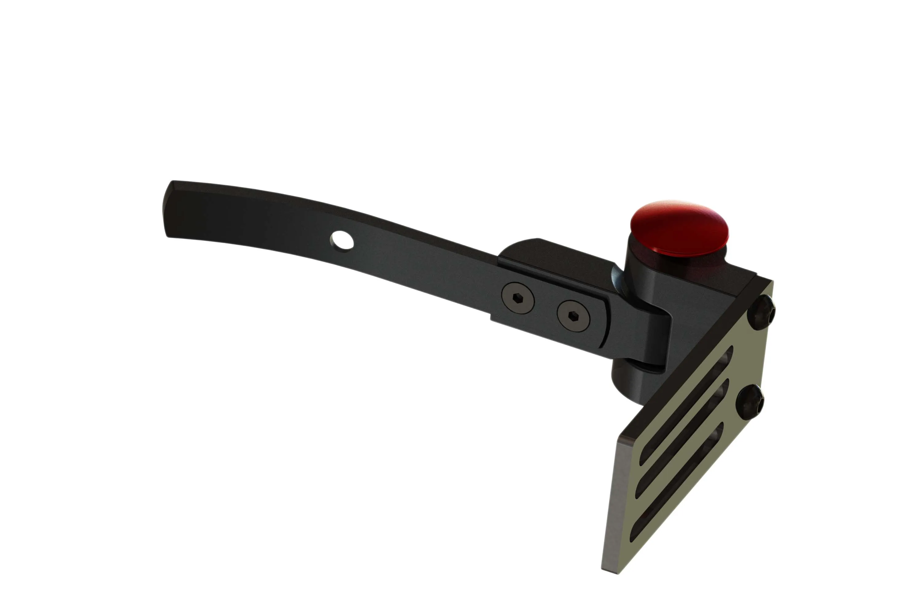 Scharnier aus Aluminium (Junior) elox., 130mm