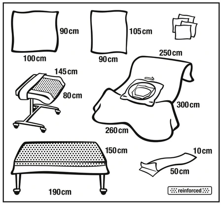 Foliodrape Protect Sectio-Set