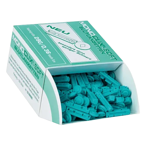 Monoclix Soft-Lanzetten 28G 0,36mm 200 Stk