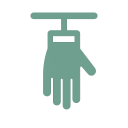 Handschuhhalterung