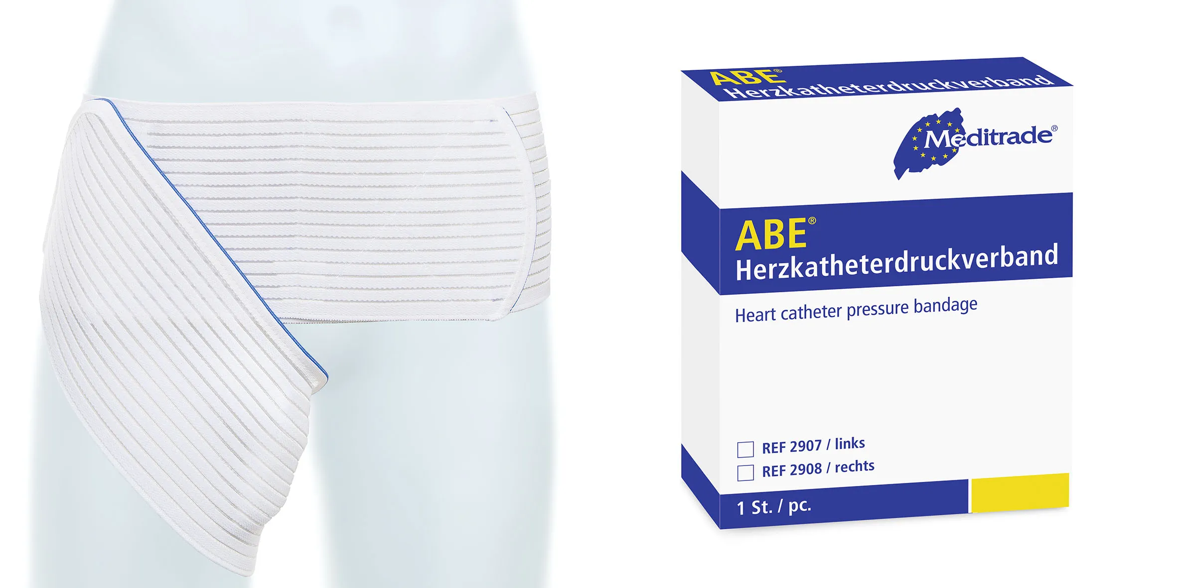 ABE® Herzkatheterdruckverband, links