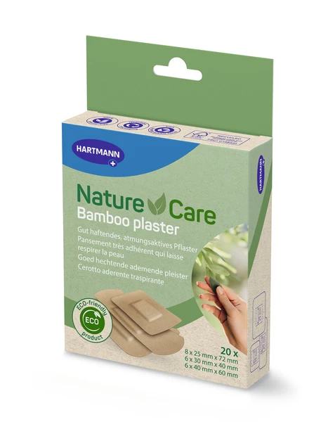 Nature Care Bambus-Pflasterstrips, eco-friendly, 3 Größen,
