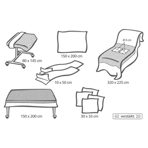 Foliodrape Extr.Bilateral Set P6 F