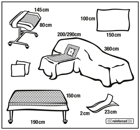 Foliodrape Protect Hand-Set III, steril