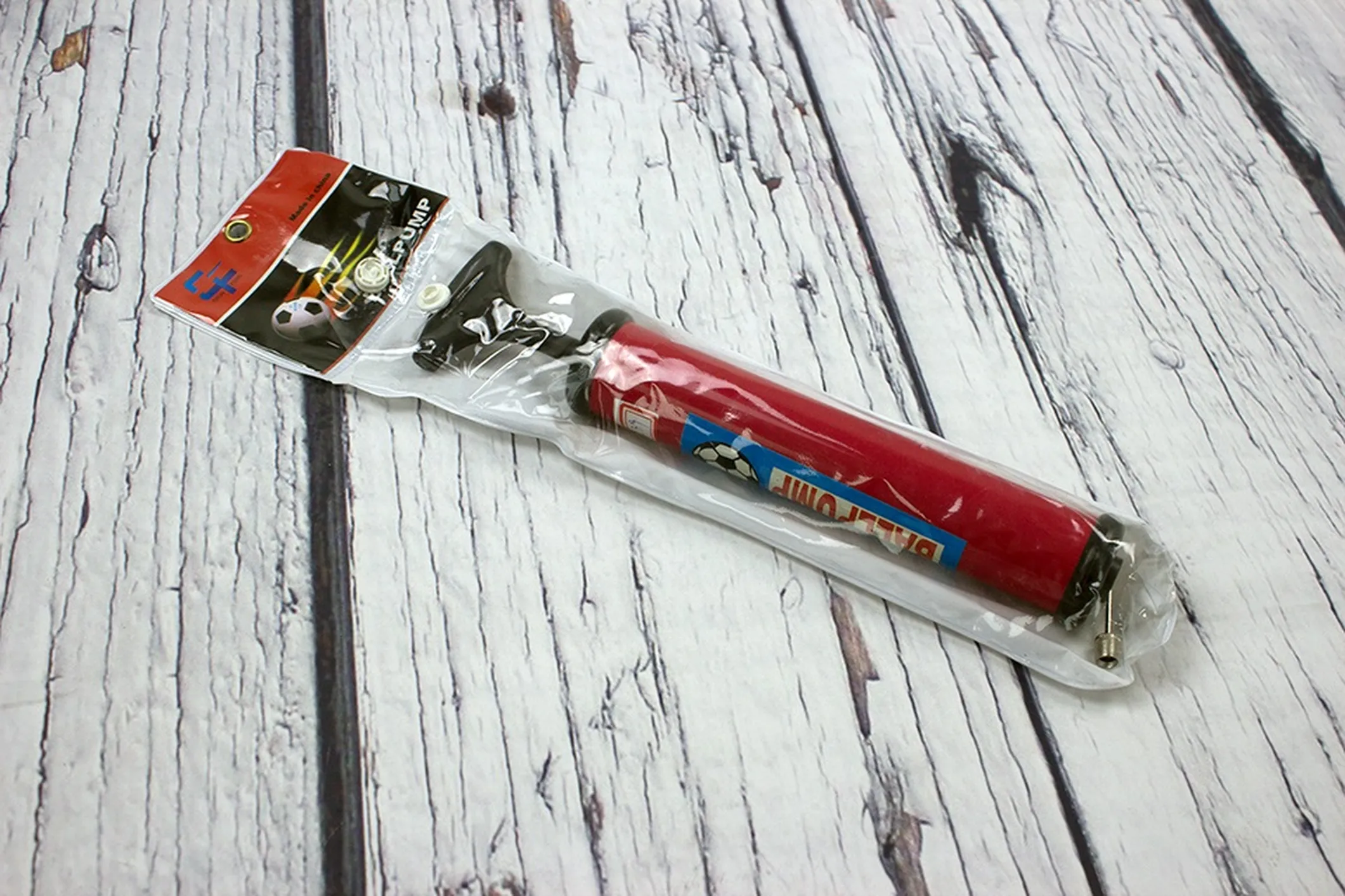 Ball-Pumpe Kunststoff, 18 x 5,5 cm