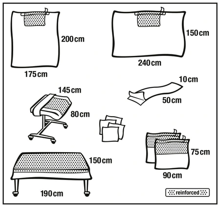 Foliodrape Protect Plus Universal-/Pädiatrie-Set II