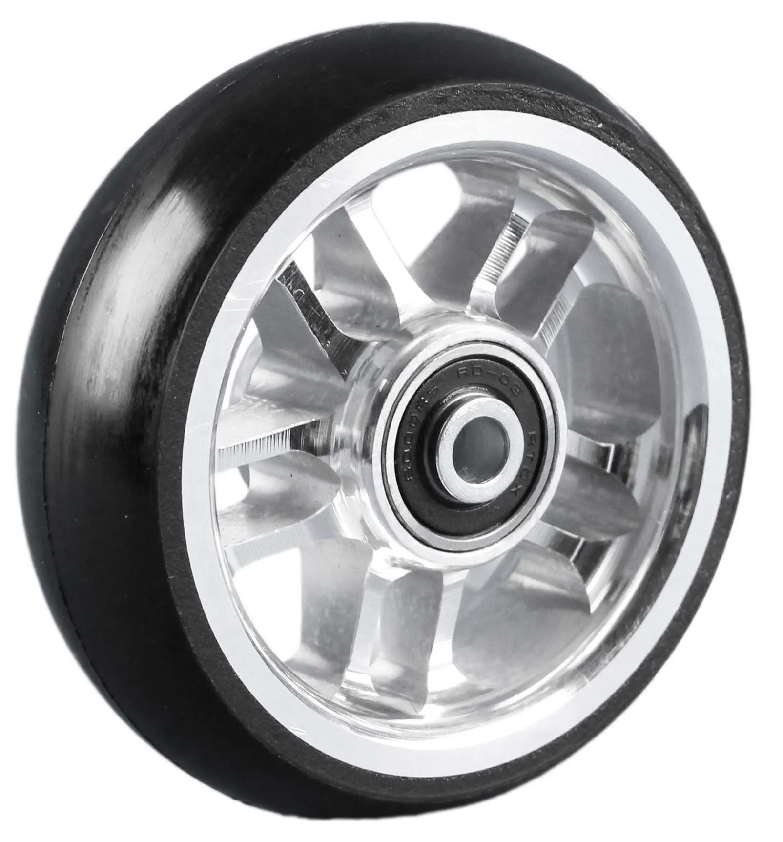 Rad mit Aluminiumfelge, silber 5 Doppelsp.