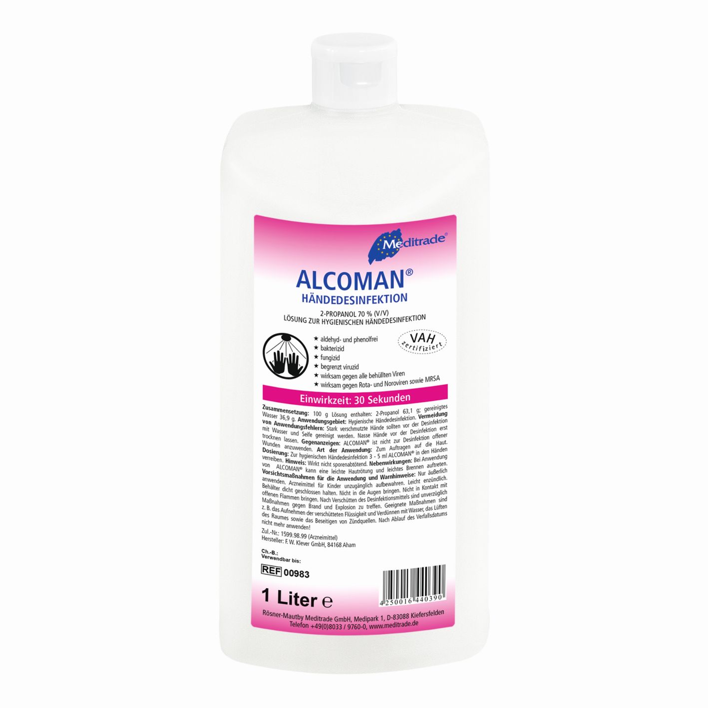 Alcoman+® Händedesinfektion