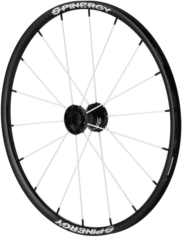 24" Spinergy Spox Everyday L, schwarze Nabe, 18 grüne Speich