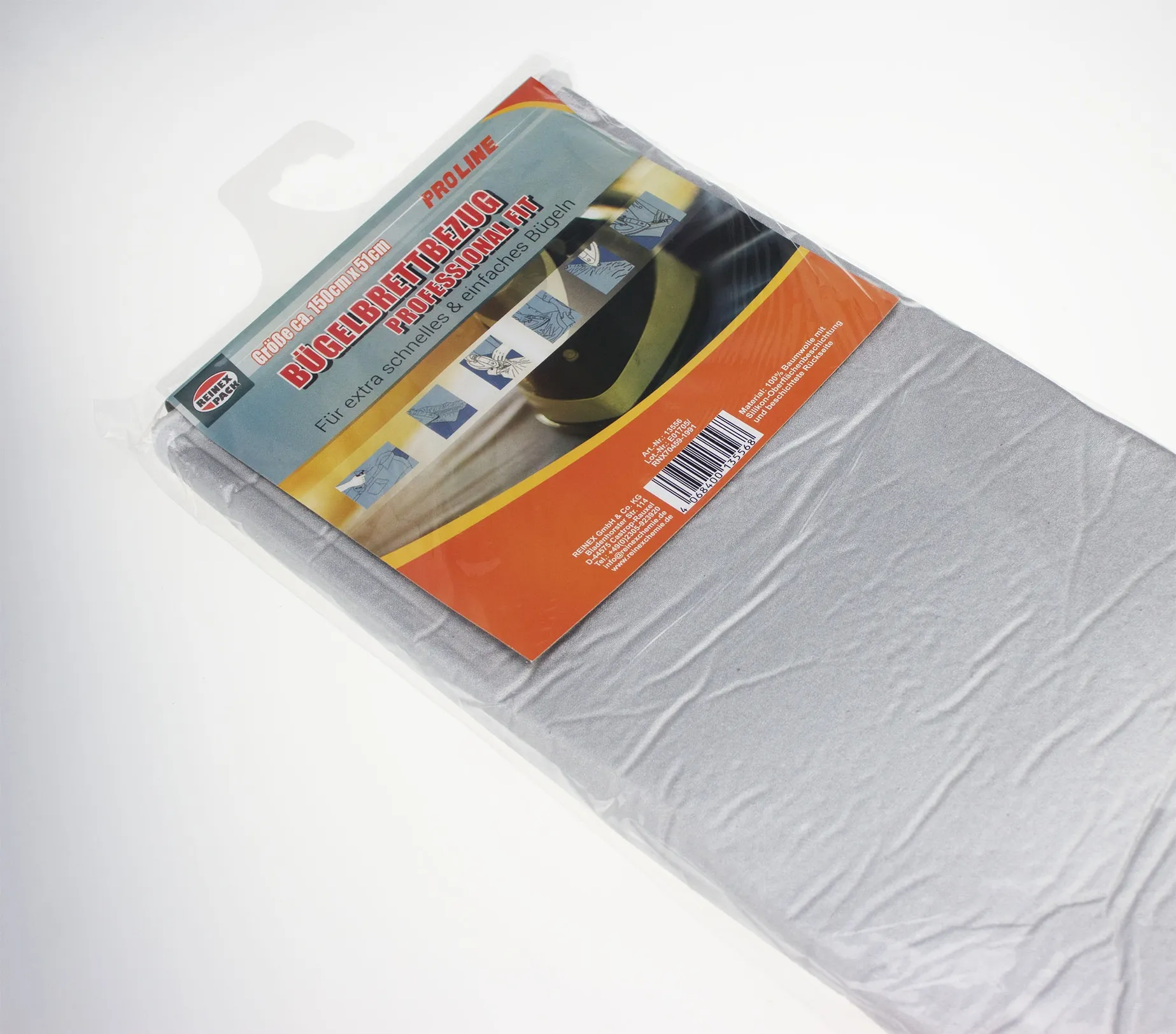 Bügelbrettbezug, metallisierend