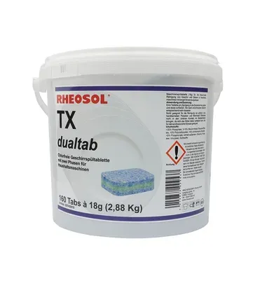 RHEOSOL-Maschinenspül TX dualtab Eimer 2,88 kg 160 Tabs à 18
