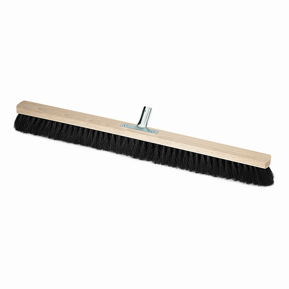 Saalbesen Naturhaar mit Metallstielhalter