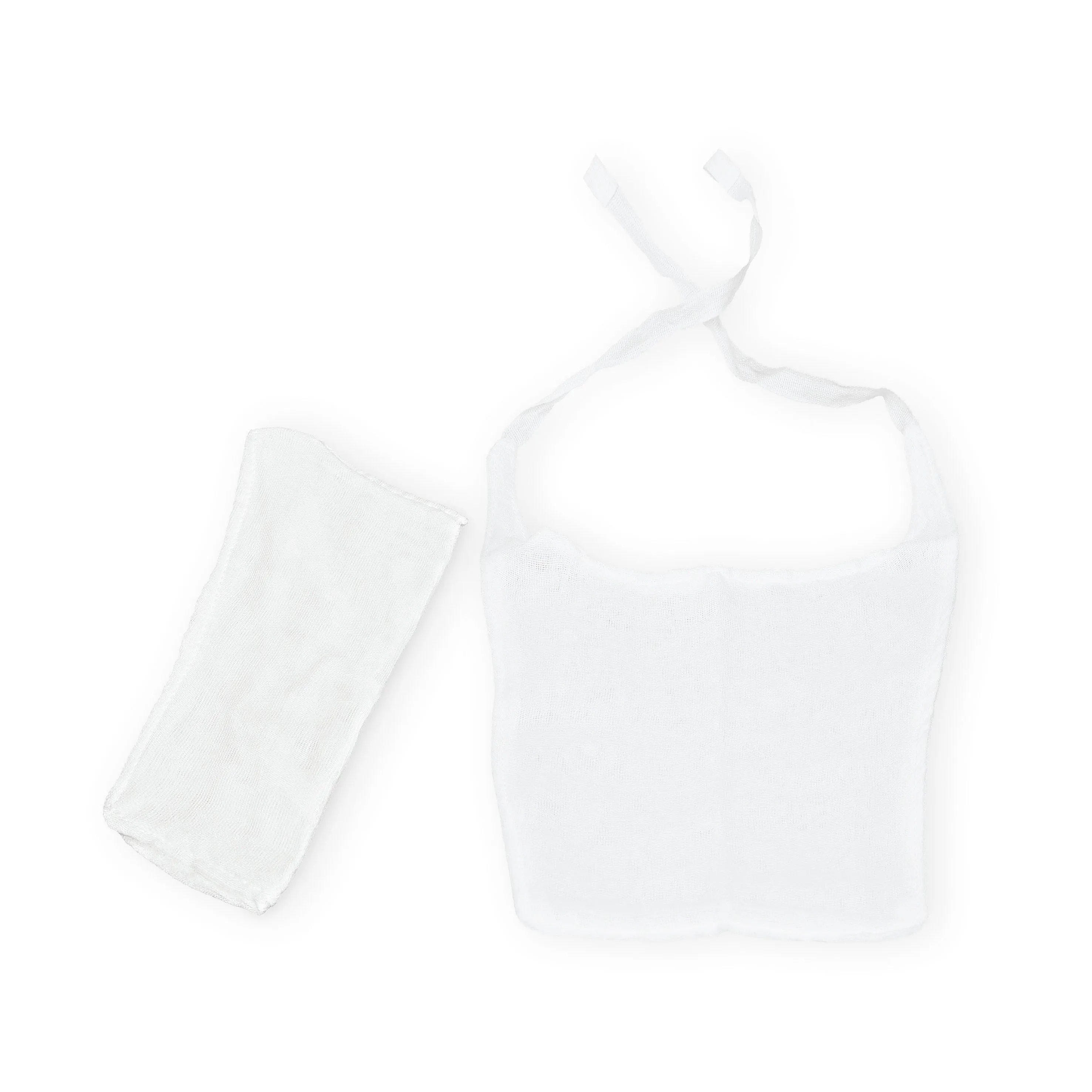 Schutzlätzchen, Verbandmull, 20 x 30 cm