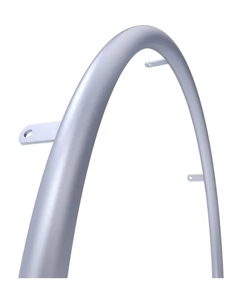 24" Omobic ULTRALIGHT ALUMINIUM Greifring, silber, 6 Laschen