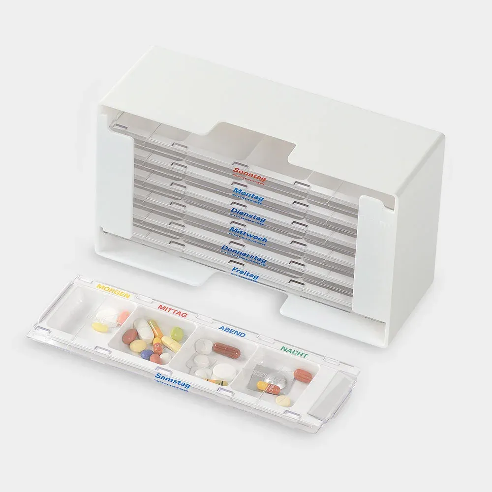 melipul Dispenserbox XL weiß für 7 Mehrwegdispenser