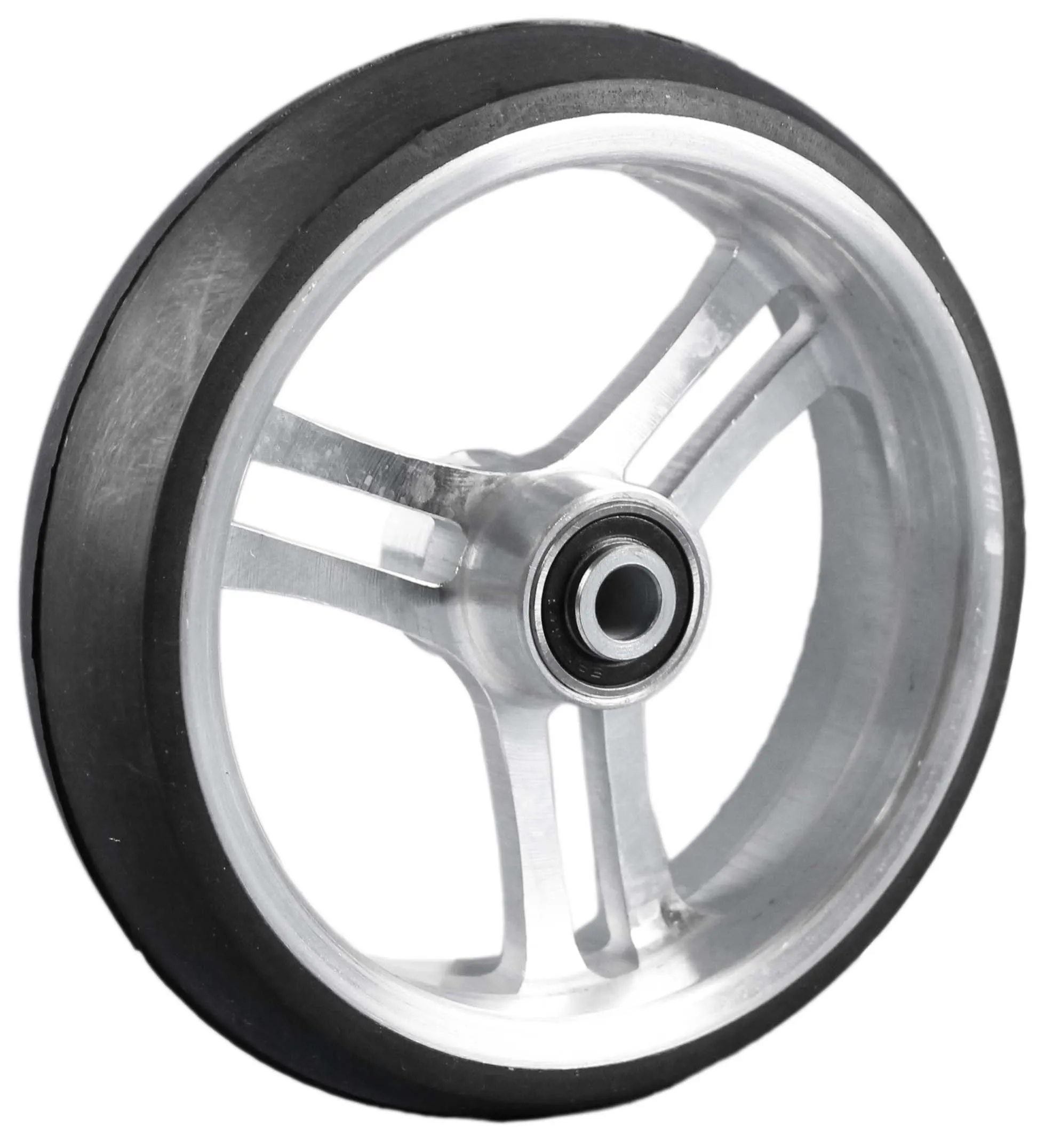 Rad mit Aluminiumfelge, silber 3 Doppelsp.