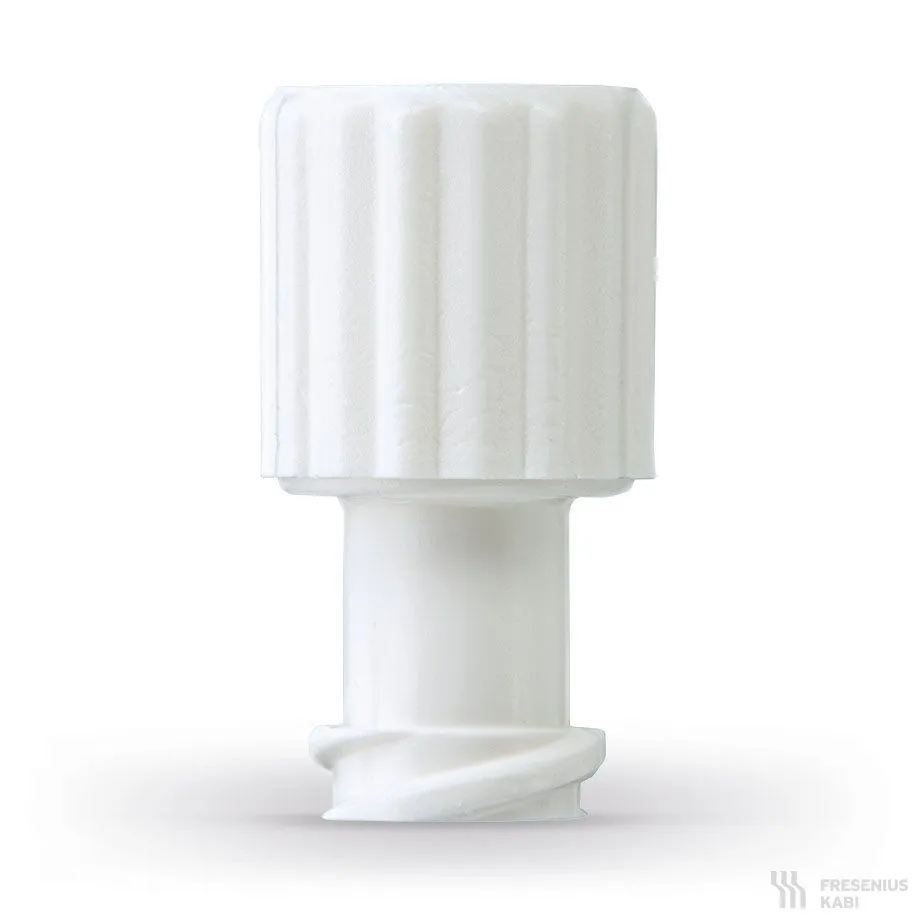 Kombistopfen, männlich/weiblich, weiss