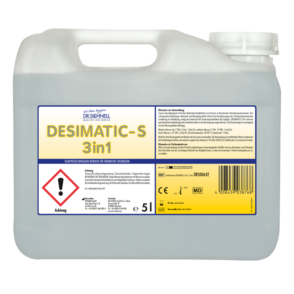 DESIMATIC-S 3in1 Kanister 5 Liter