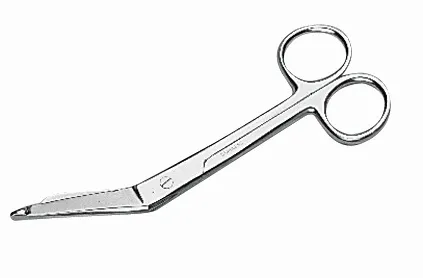 Schere nach Lister 14 cm kniegebogen mit Kopf