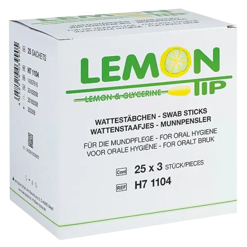 Lemon-Tip Munderfrischungsstäbchen 25x3 Stk