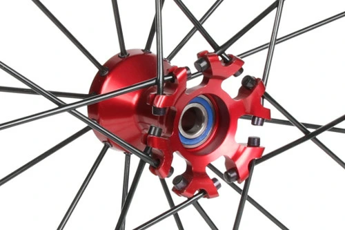 24" Spinergy Sport Light Extreme X-Laced X-SLX, rote R10 5/8