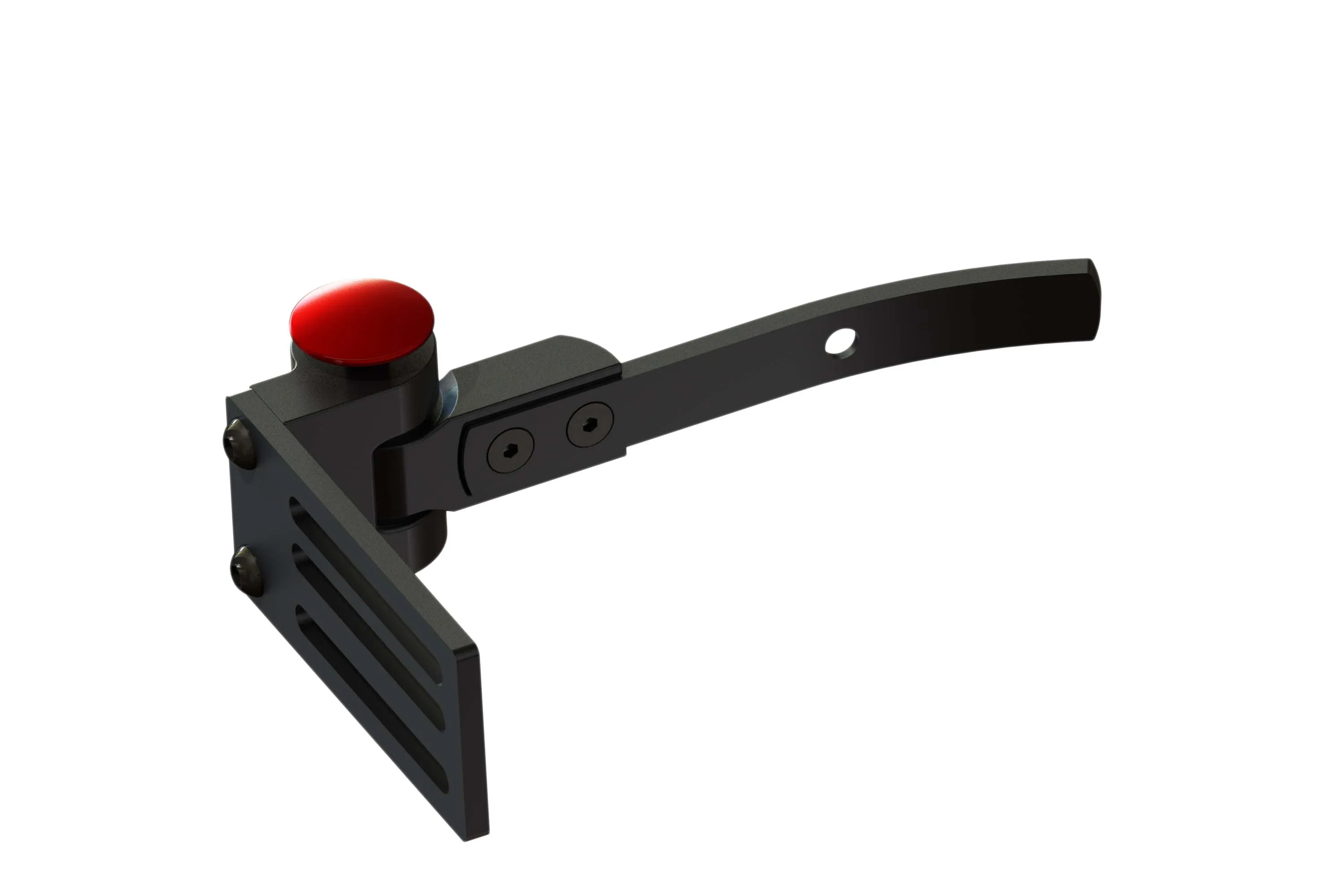Scharnier aus Aluminium (Junior) elox., 130mm