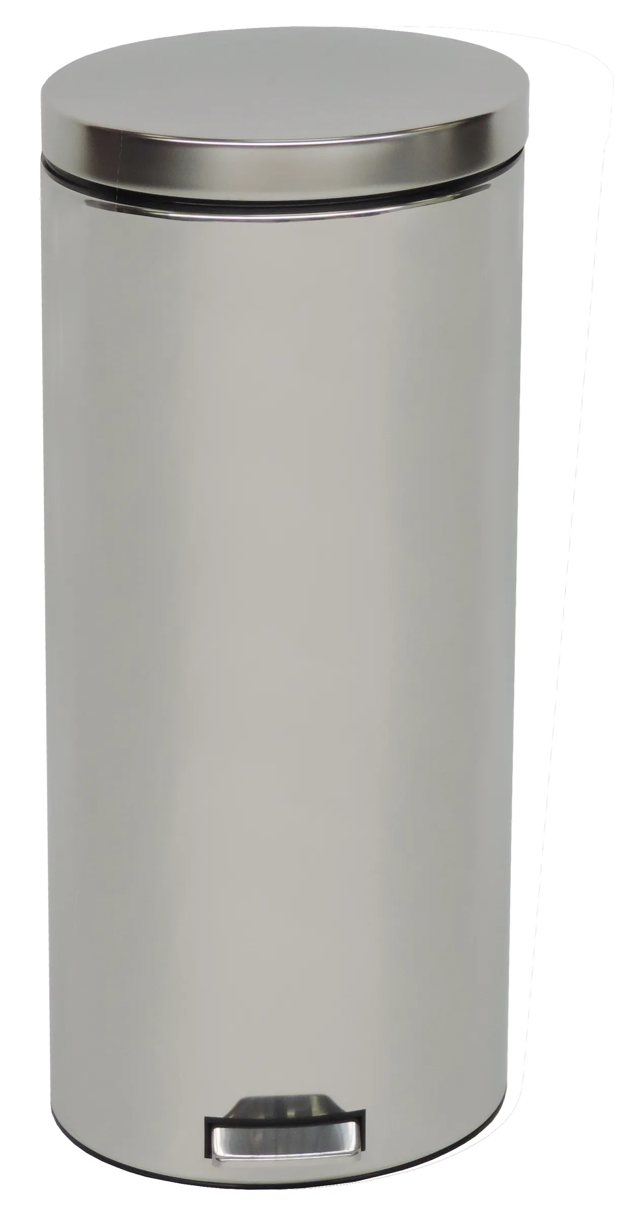 Tretabfalleimer, Chromstahl