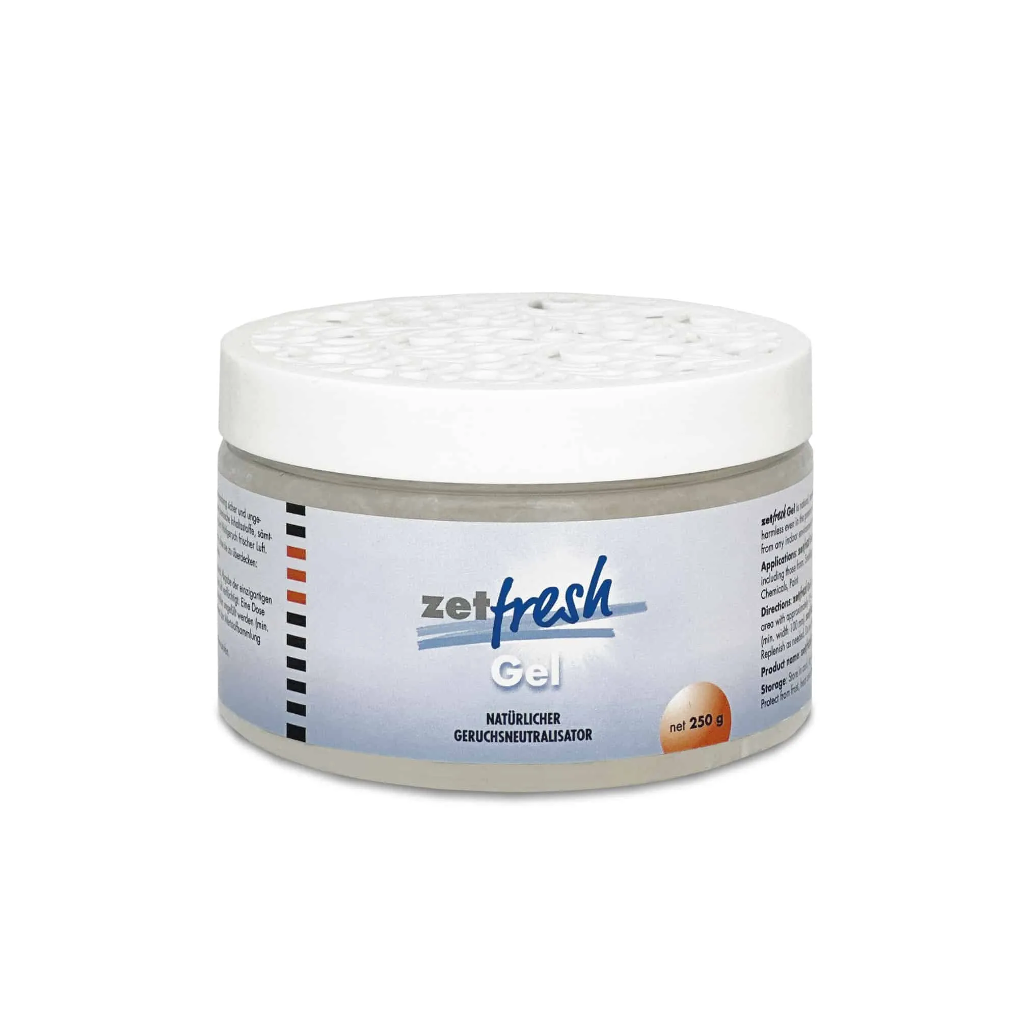 zetFresh Gel, natürlicher Geruchsneutralisator, 250 g Dose