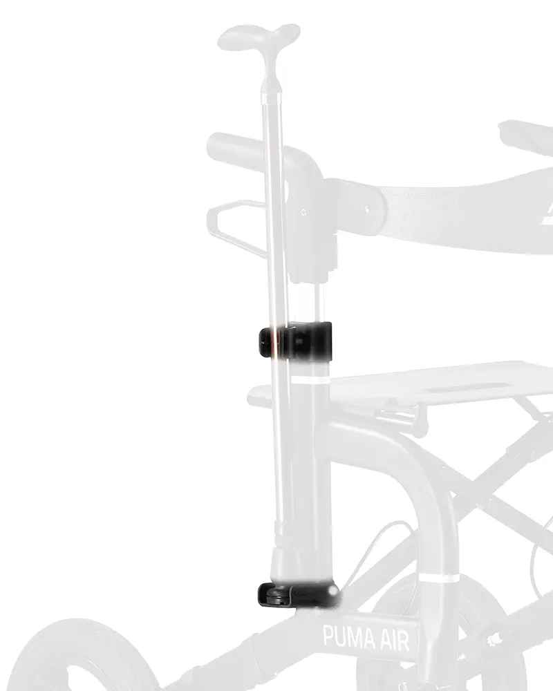 Stockhalter für Puma Air Rollator (Set mit Klemme und Becher