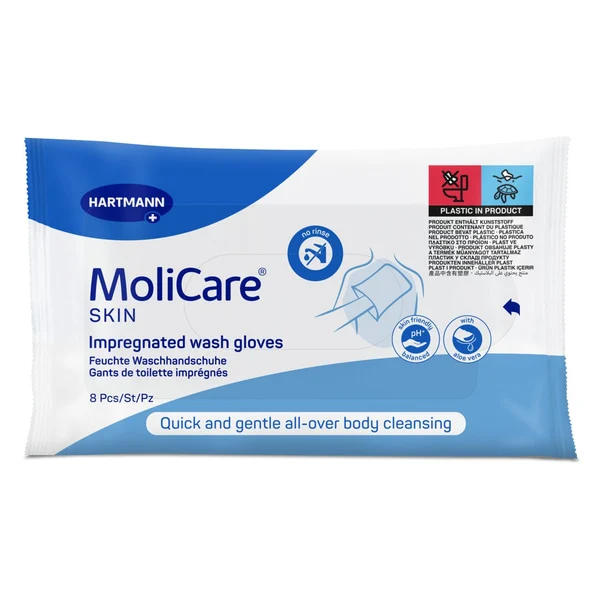 MoliCare Skin Feuchte Waschhandschuhe MoliCare Skin Feuchte Waschhandschuhe