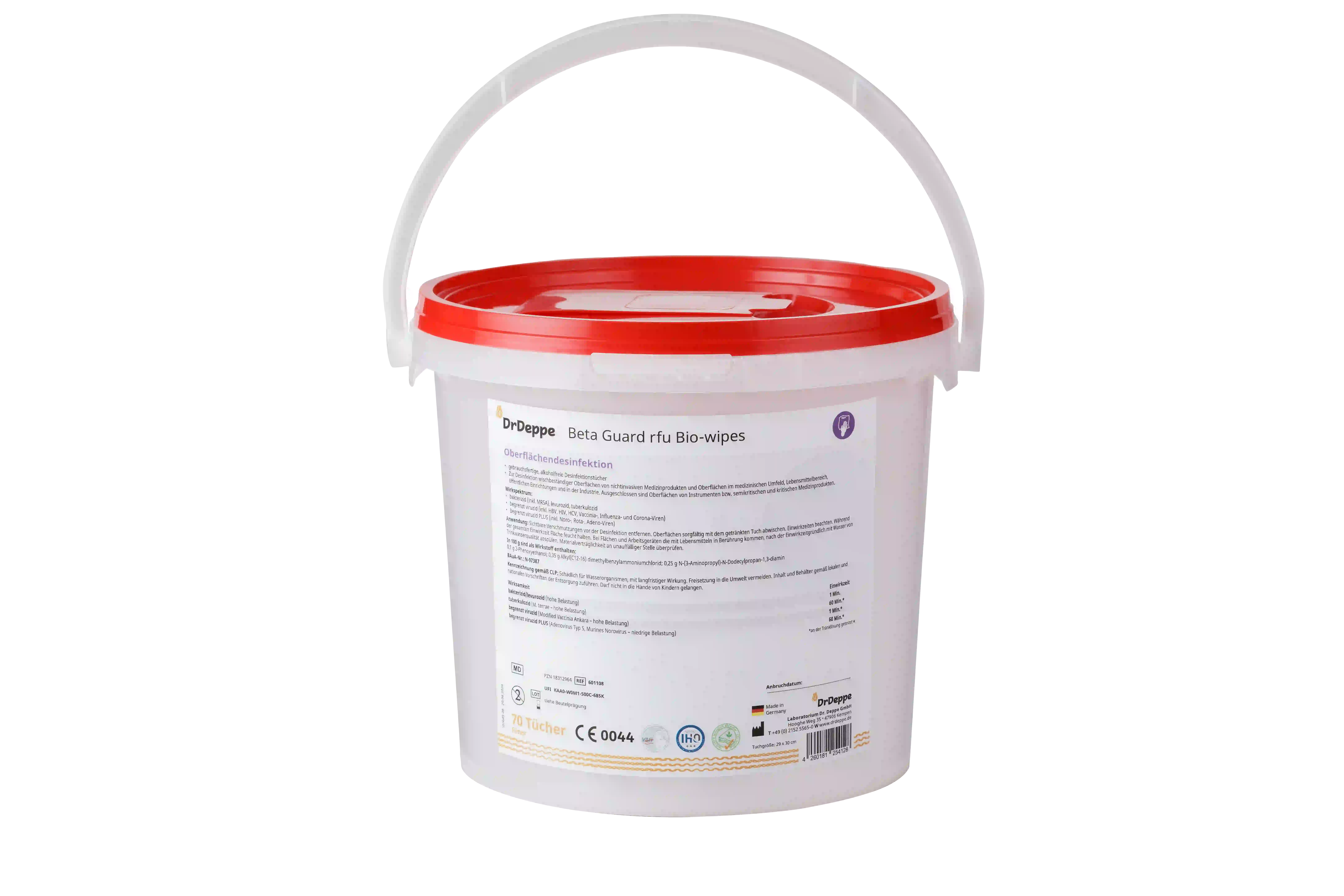 DrDeppe Beta Guard rfu wipes alkoholfrei