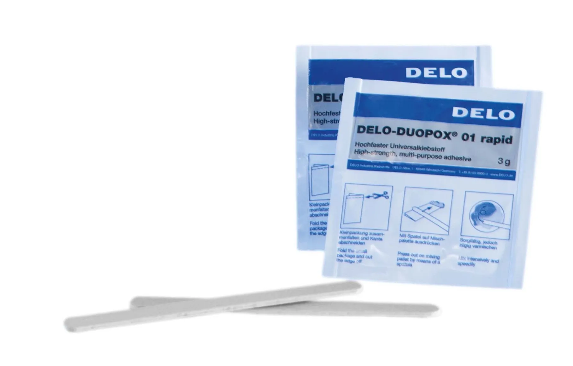 Kleber Delo-Duopox 01 rapid Pack a. 10 Stück