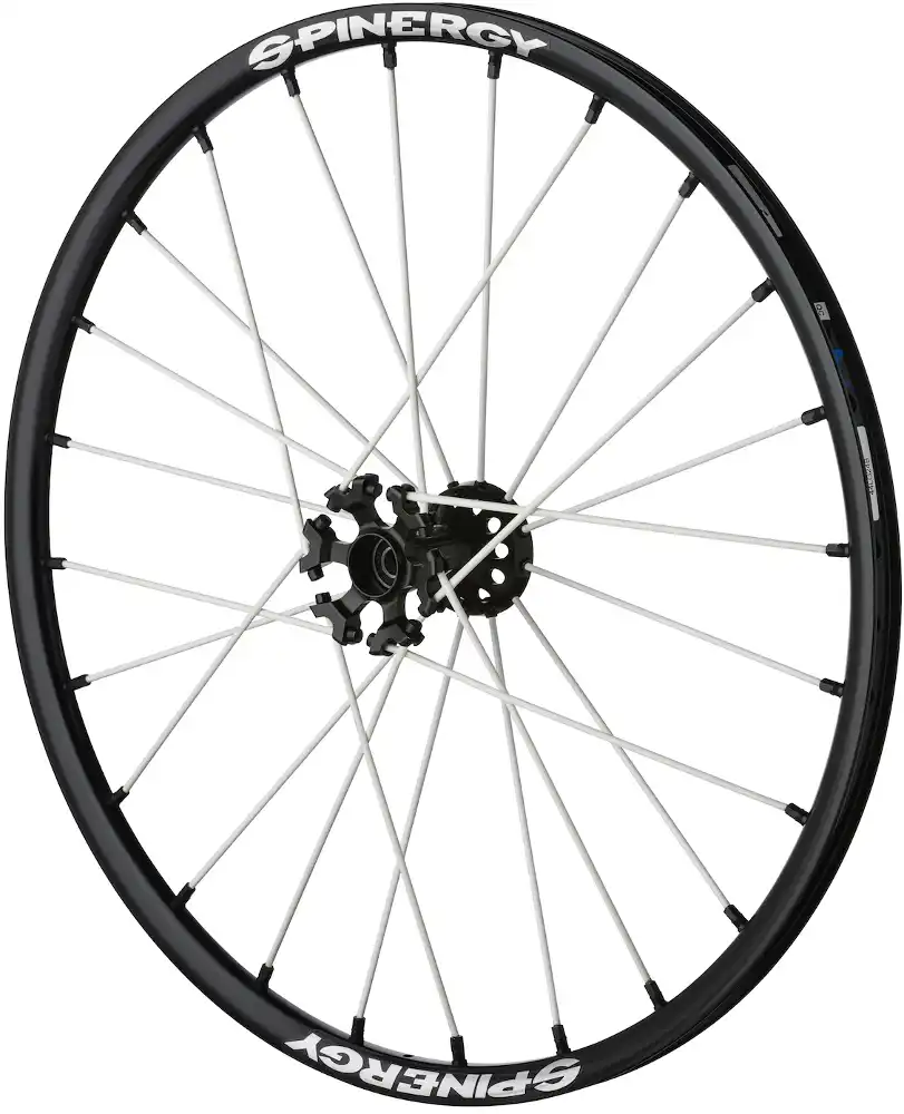 24" Spinergy X-Laced Sport Light Extreme XSLX, schwarz/schwa