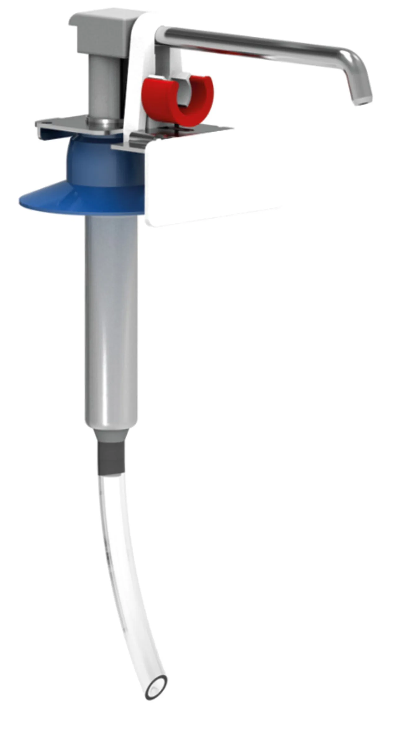 Edelstahlpumpe mit Dosierbegrenzer für 500 ml DMS